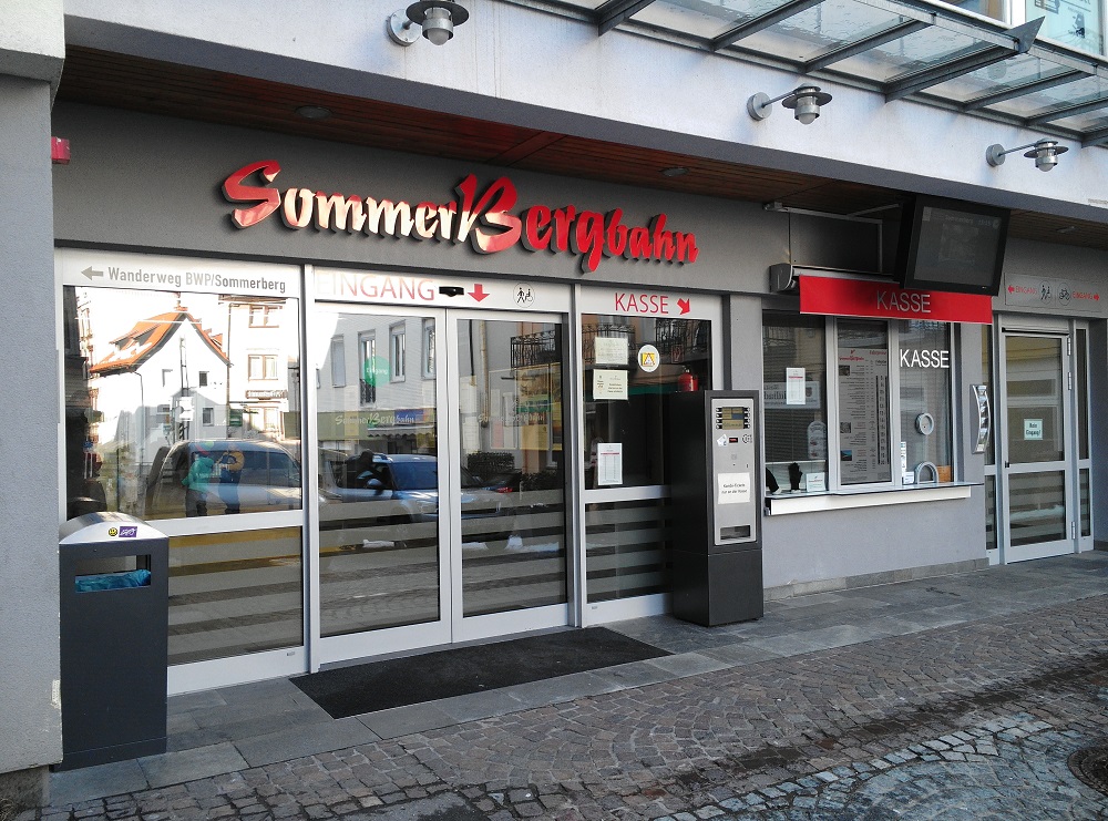 Sommerberg station d'aval